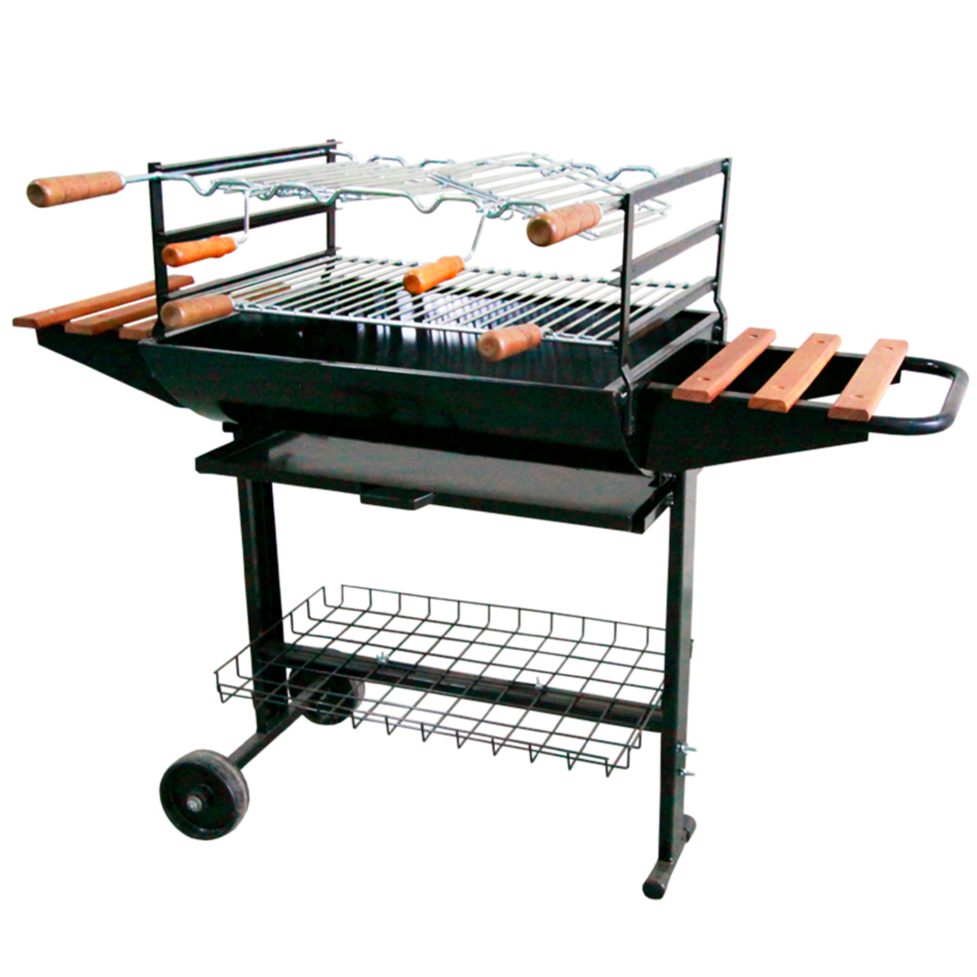 Barbecue a Carvão Roma 120x50x72cm