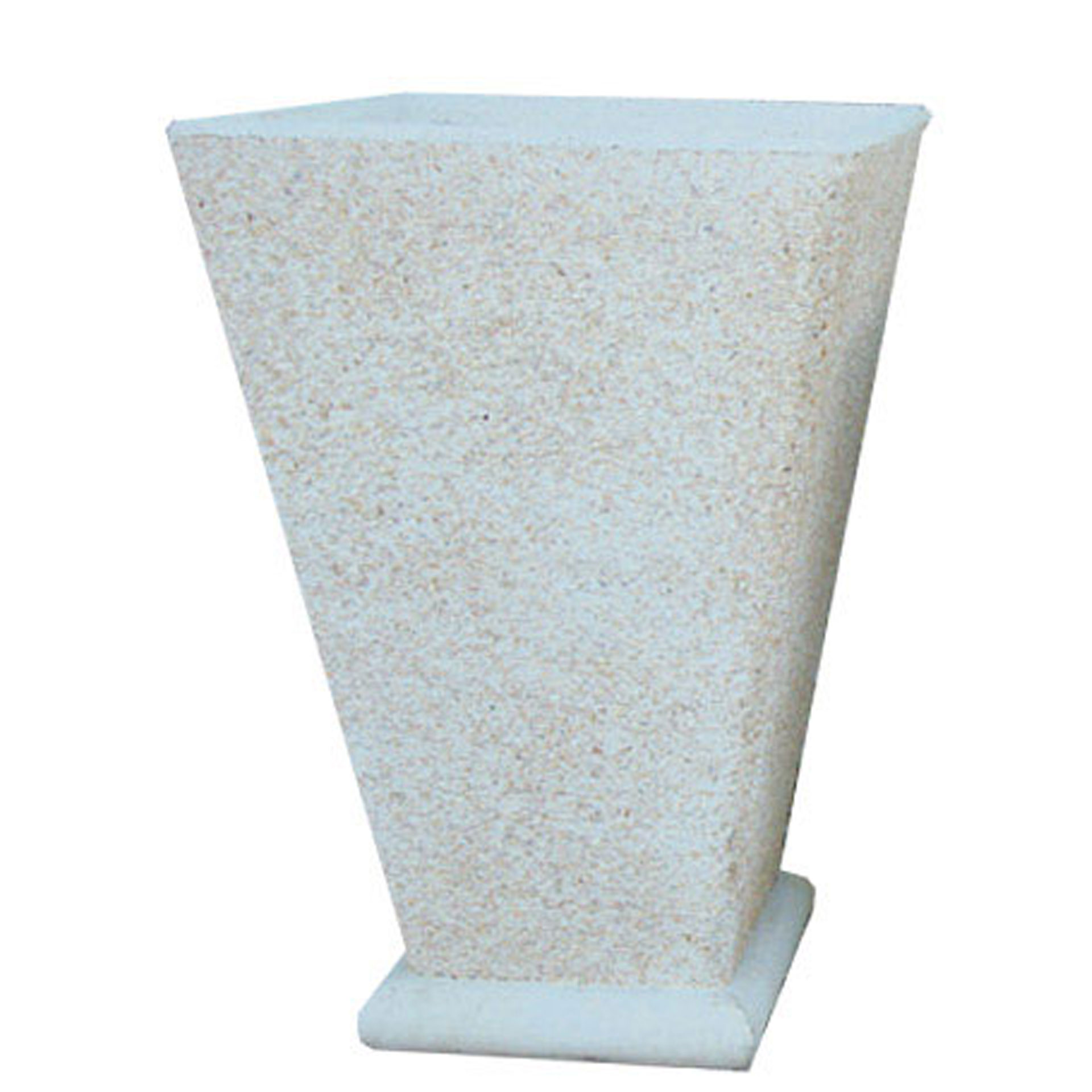 Vaso Decorativo Cónico 45x70x45cm Cimento ACB