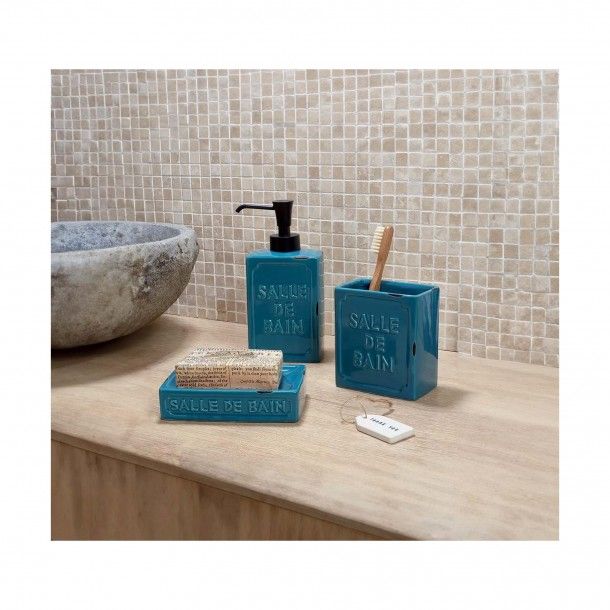 Doseador de Sabo Lquido Azul Gedy