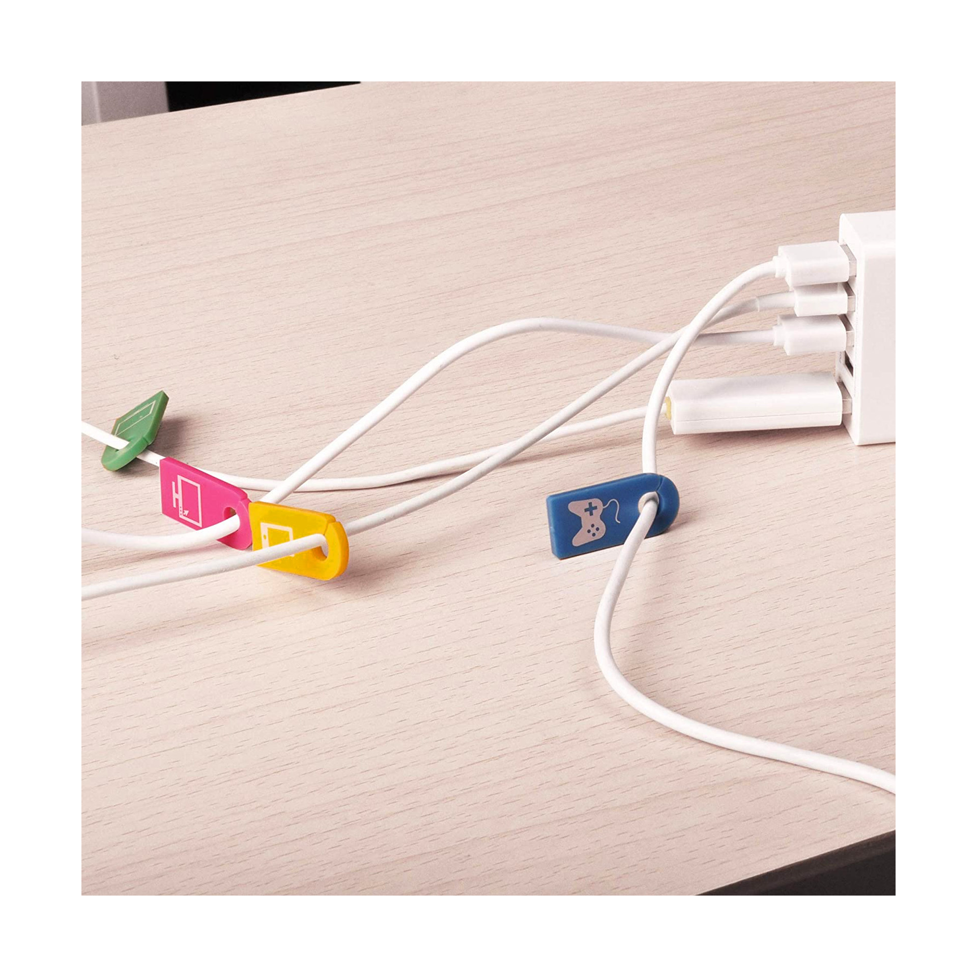 Identificadores de Cabos com Etiquetas - 8 Unidades