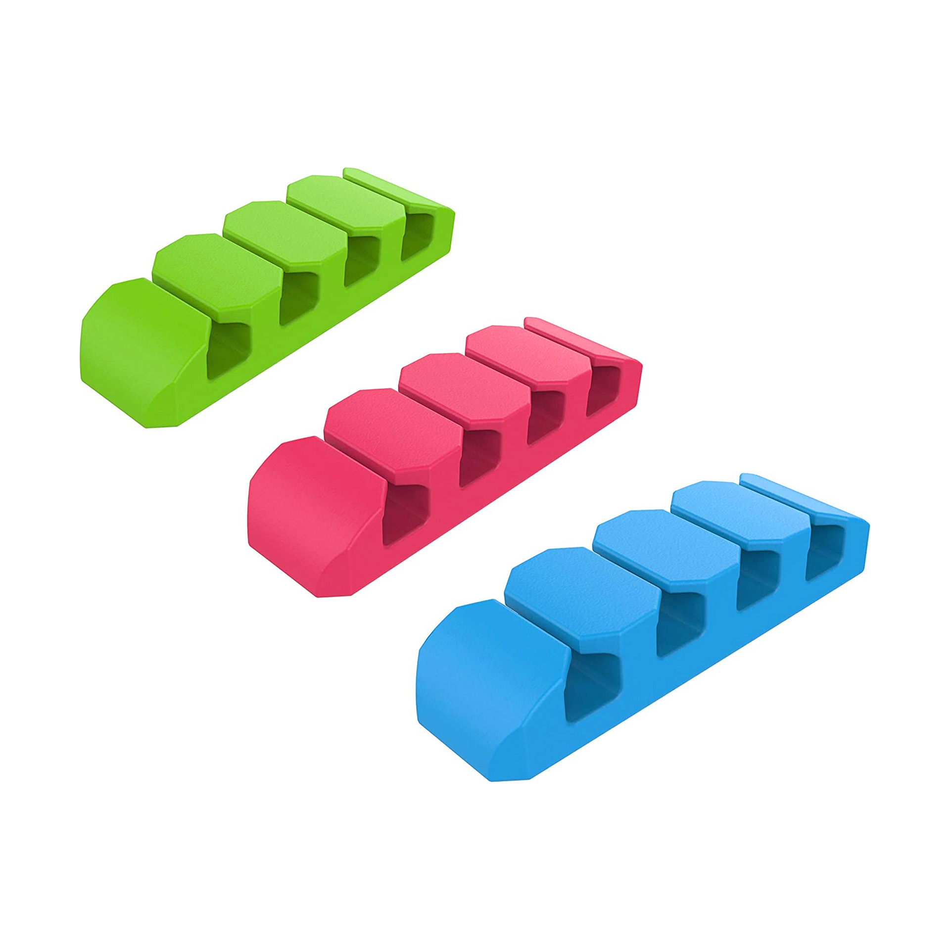 Organizador de Cabos Adesvio - Kit de 3