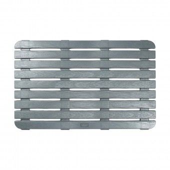 Estrado para Duche Antracite Cinza 80x50cm Tatay