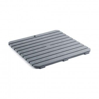 Estrado para Duche Cinza 55x55cm Tatay