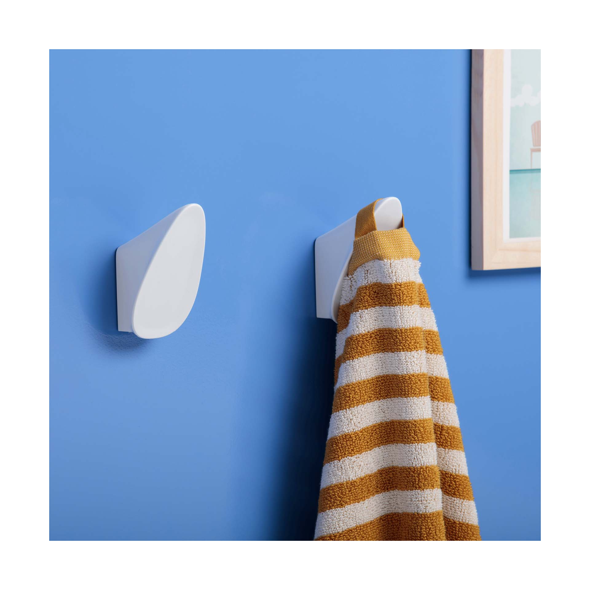 Cabide de Parede de Colar Smart ABS Branco Tatay