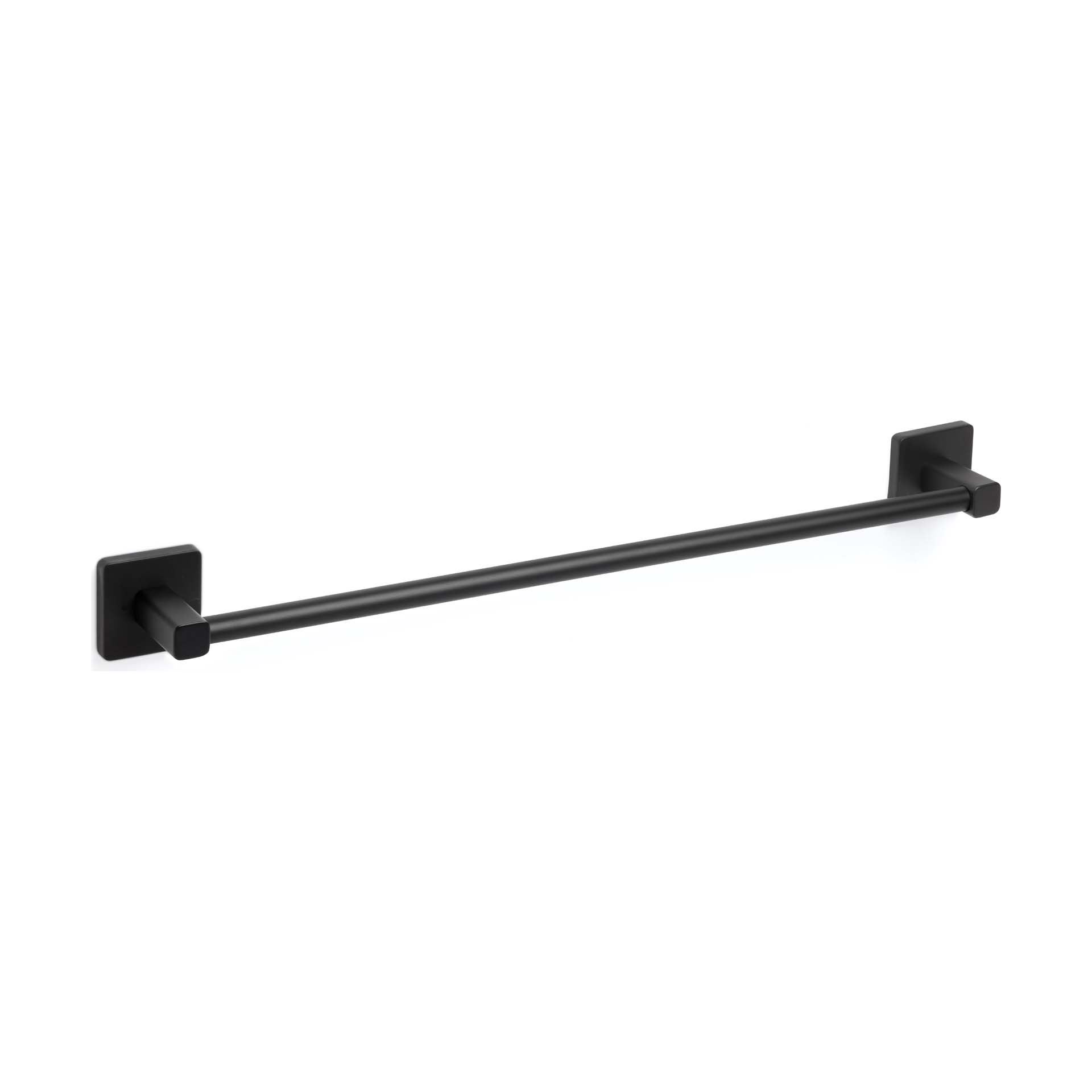 Toalheiro Nero 60cm Inox Preto Tatay