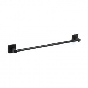 Toalheiro Nero 60cm Inox Preto Tatay