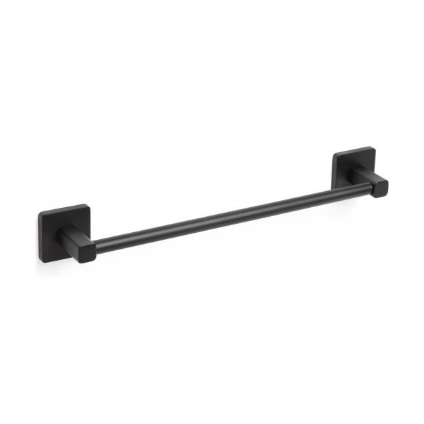 Toalheiro Nero 50cm Inox Preto Tatay Toalheiro Nero 50cm Inox Preto Tatay
