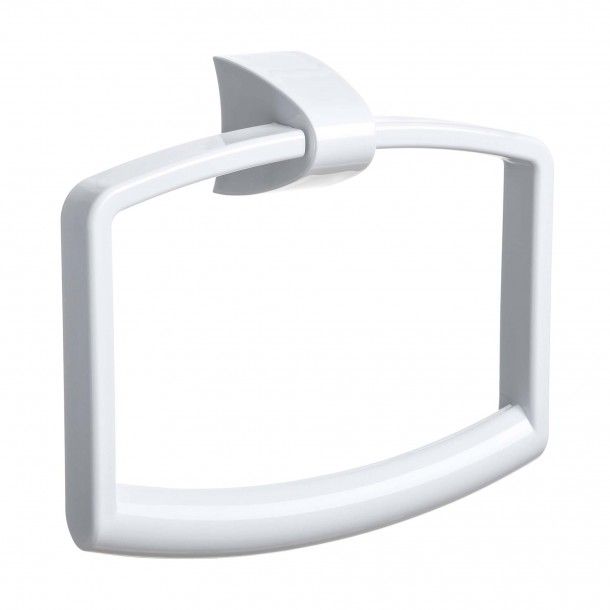 Toalheiro Argola de Colar Smart ABS Branco Tatay Toalheiro Argola de Colar Smart ABS Branco Tatay