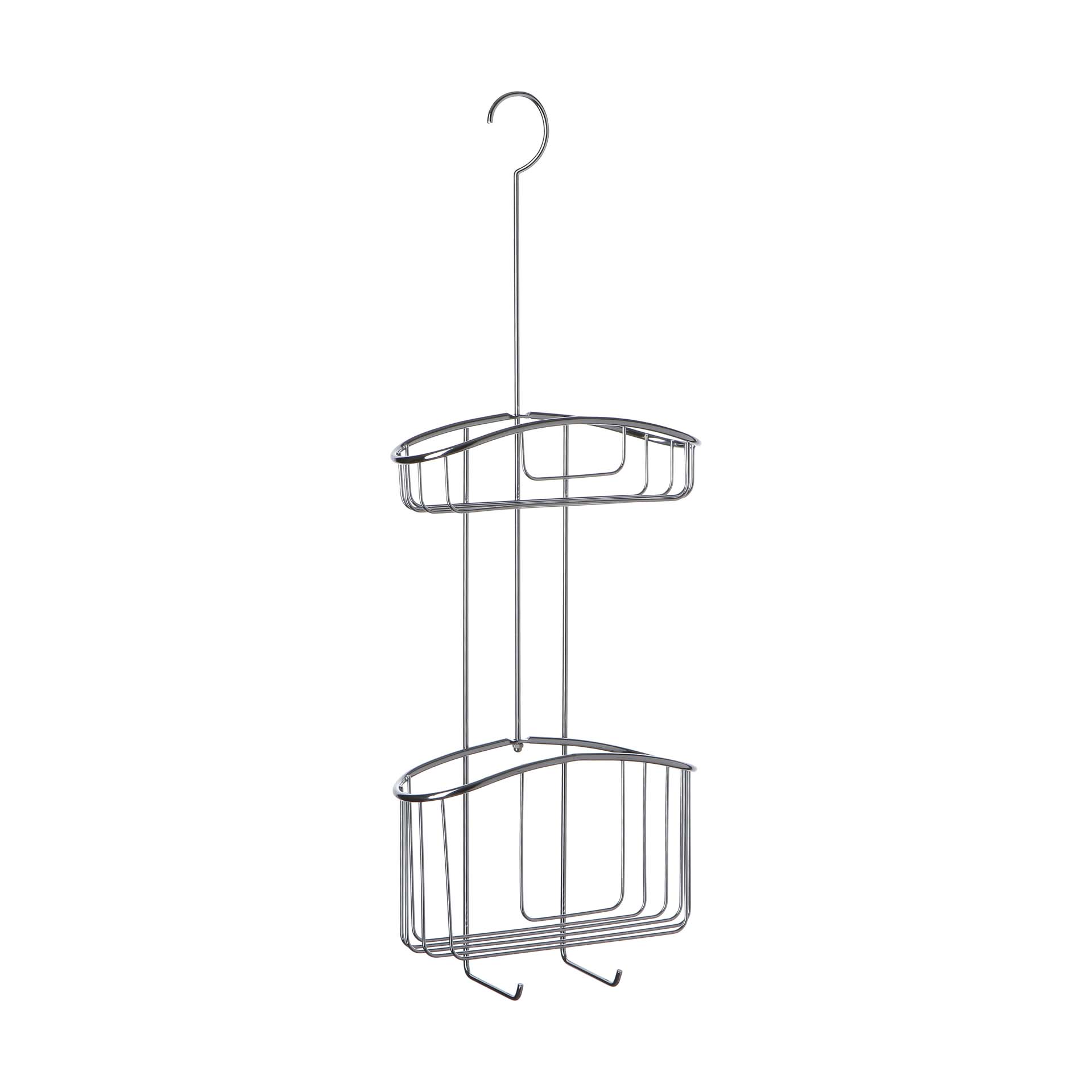 Cesto para Duche com 2 Prateleiras 60x22.5x9cm Inox Tatay