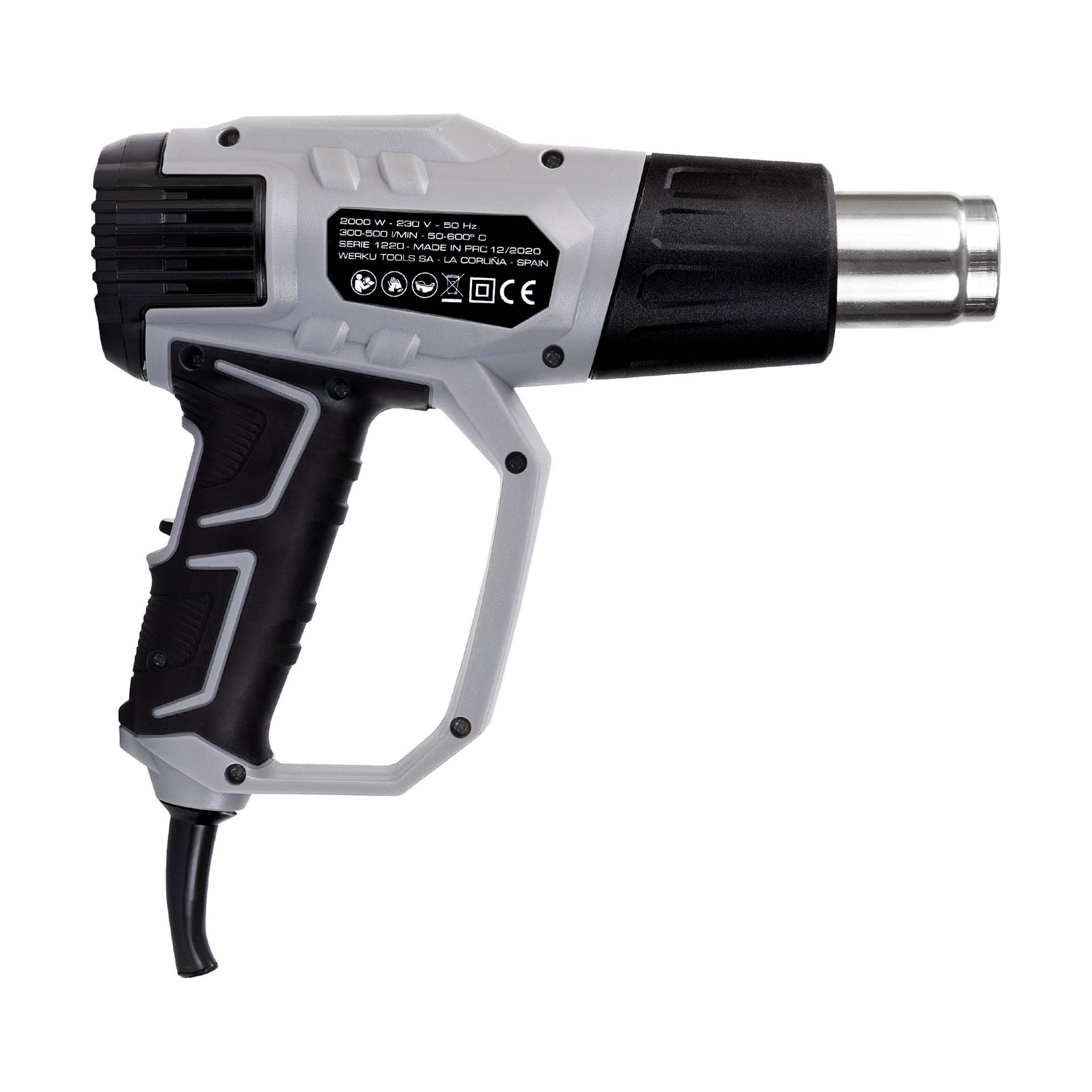 Pistola de Ar Quente 2000W WK402070 Werku