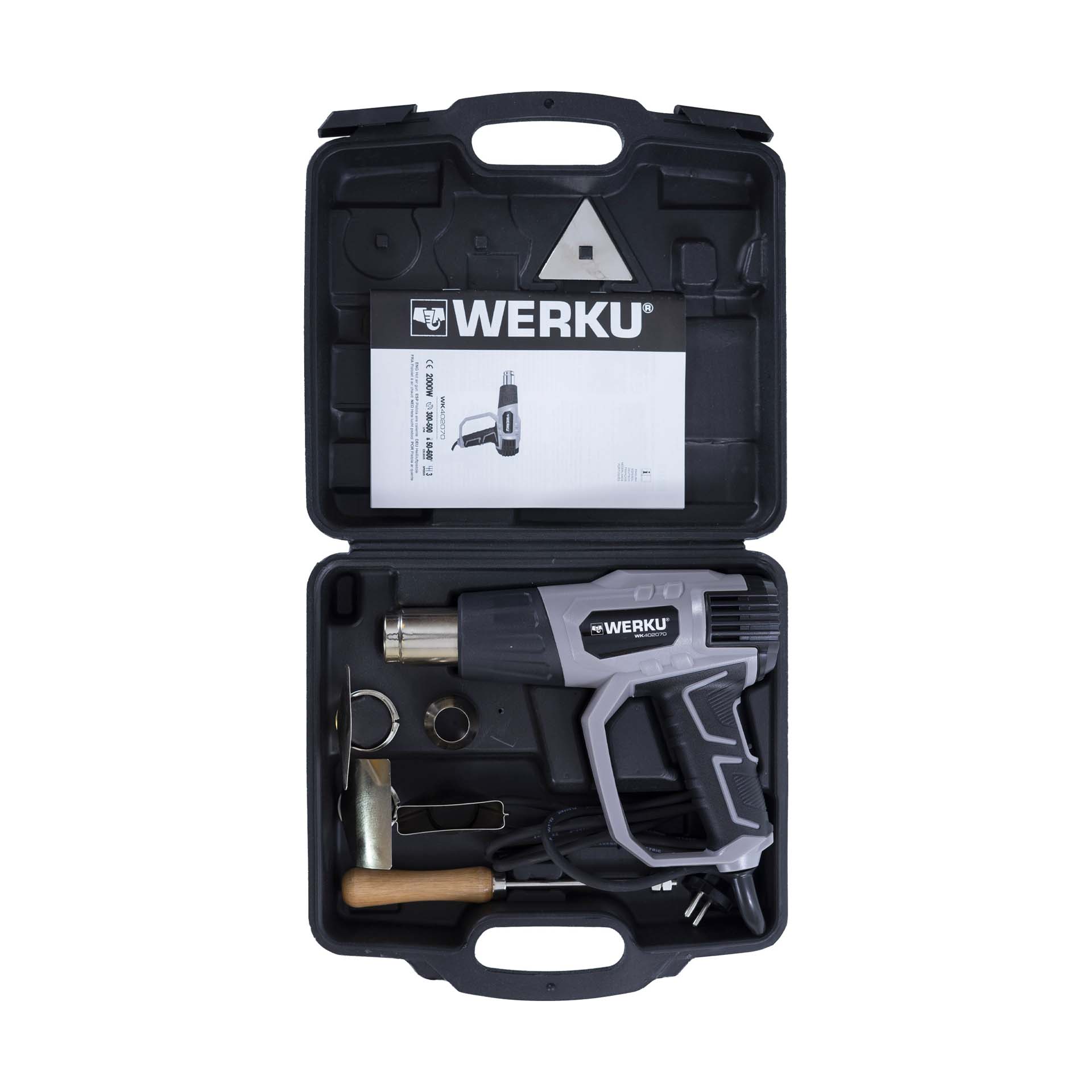 Pistola de Ar Quente 2000W WK402070 Werku