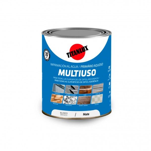 Prim�rio Multiusos Aquoso Branco 4L Titan