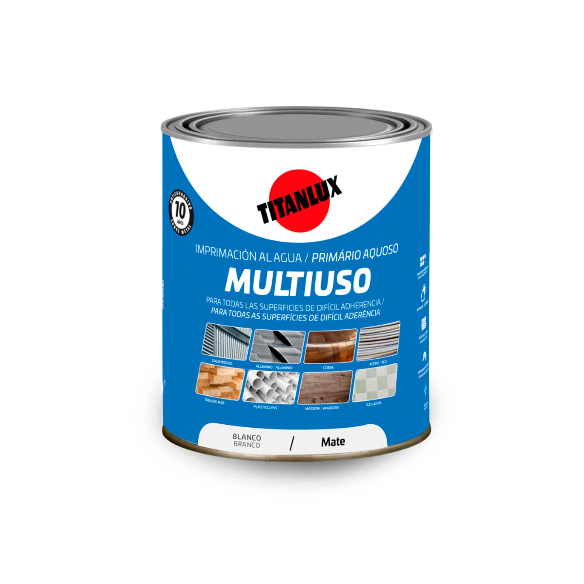 Primário Multiusos Aquoso Branco 4L Titan