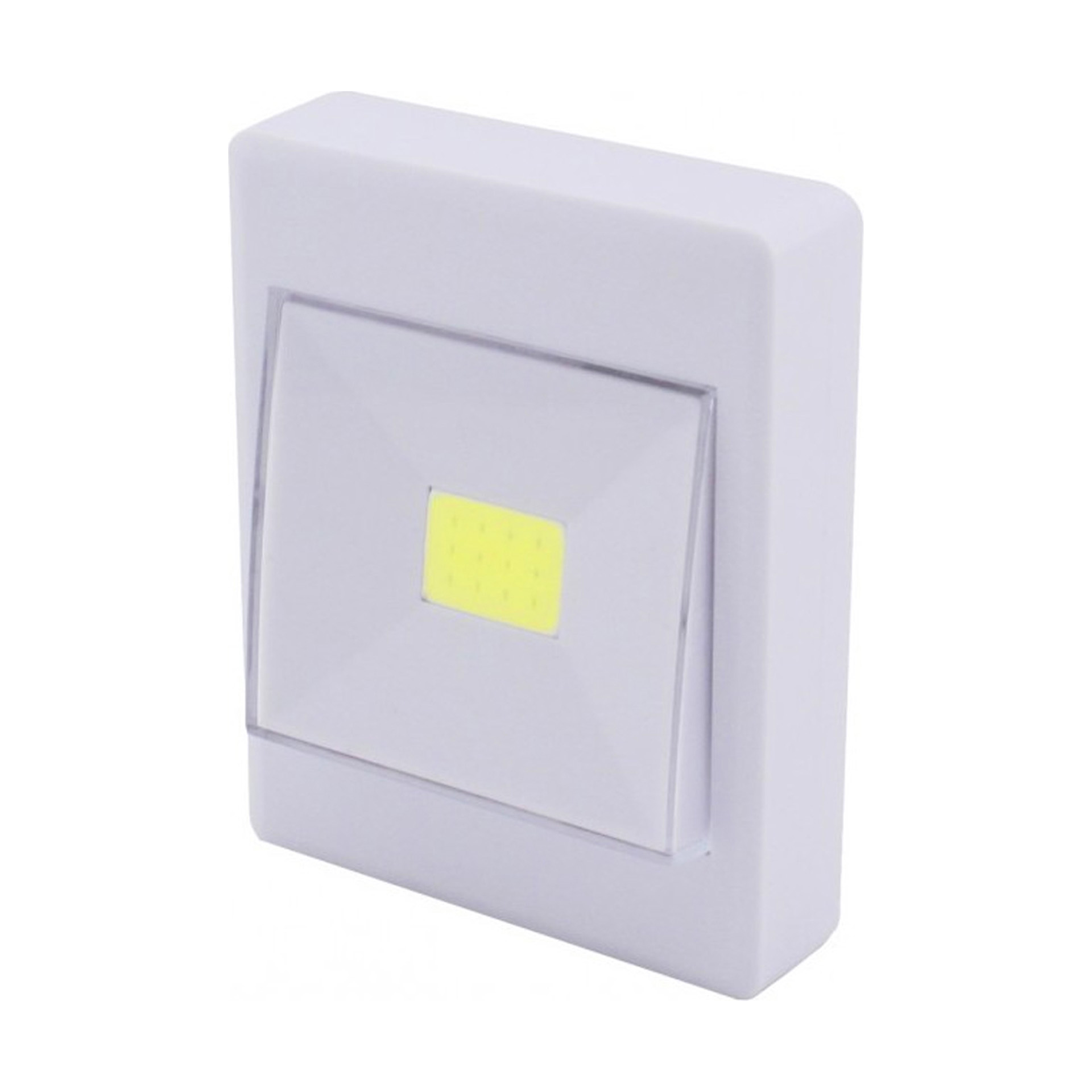 Led para Armário de Pilhas Interruptor Quadrado