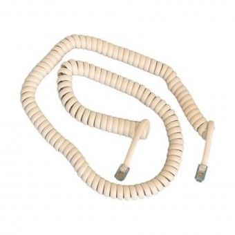 Cabo Telefone Espiral Macho RJ11 2,1m