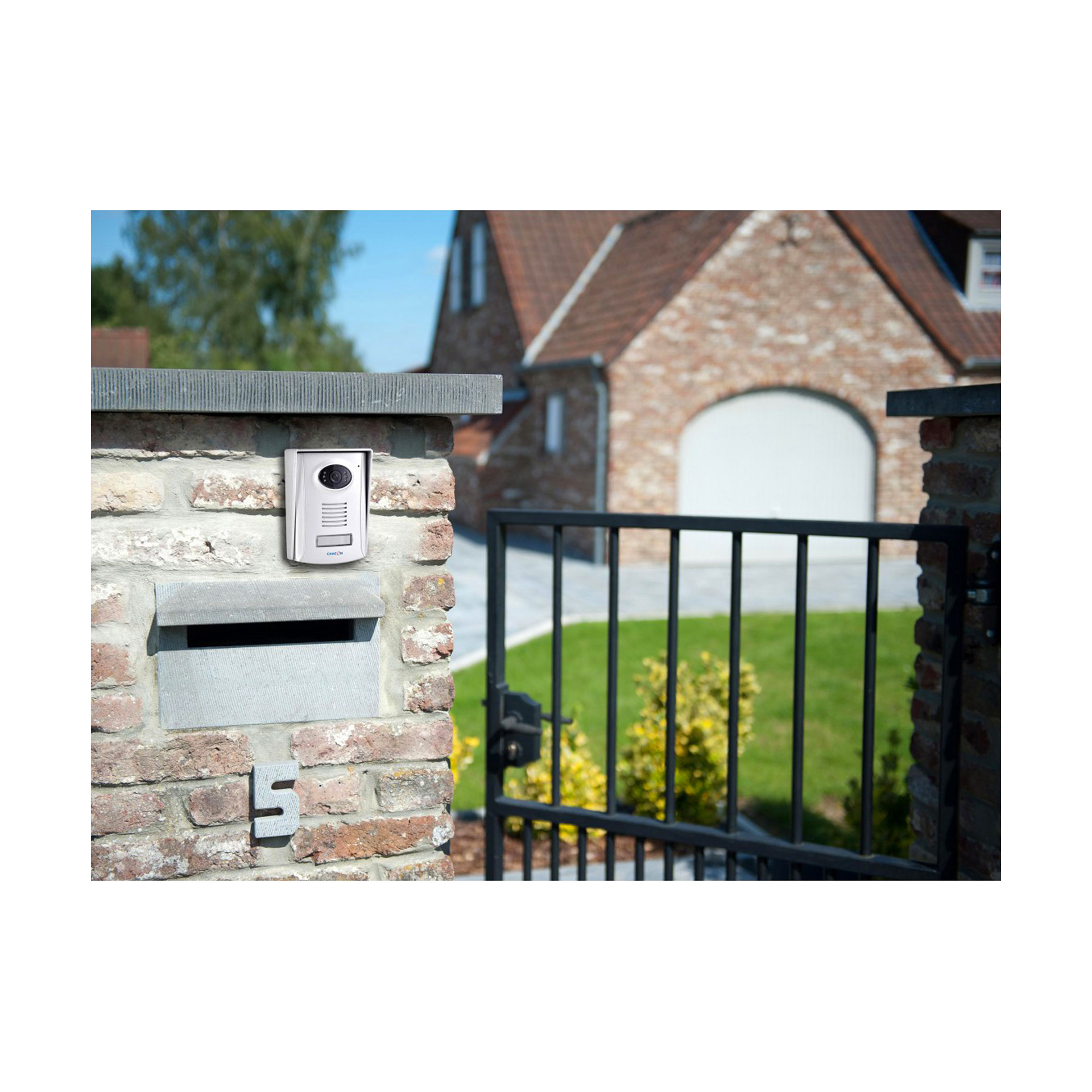 Videoporteiro Ecrã 4. 3" a Cores de 4 Fios - Chacon