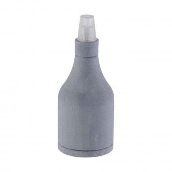 Casquilho de Metal para L�mpada E27 Cinza