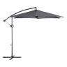 Guarda-Sol com Aba de Ferro Cinza 2,70m