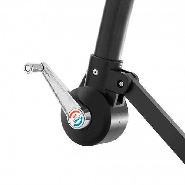 Guarda-Sol com Aba de Ferro Cinza 2,70m