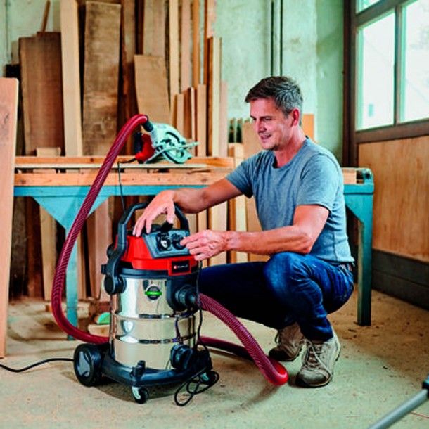 Aspirador Sólidos e Líquidos 25L 1200W TE-VC 2025 SACL Einhell Aspirador Sólidos e Líquidos 25L 1200W TE-VC 2025 SACL Einhell