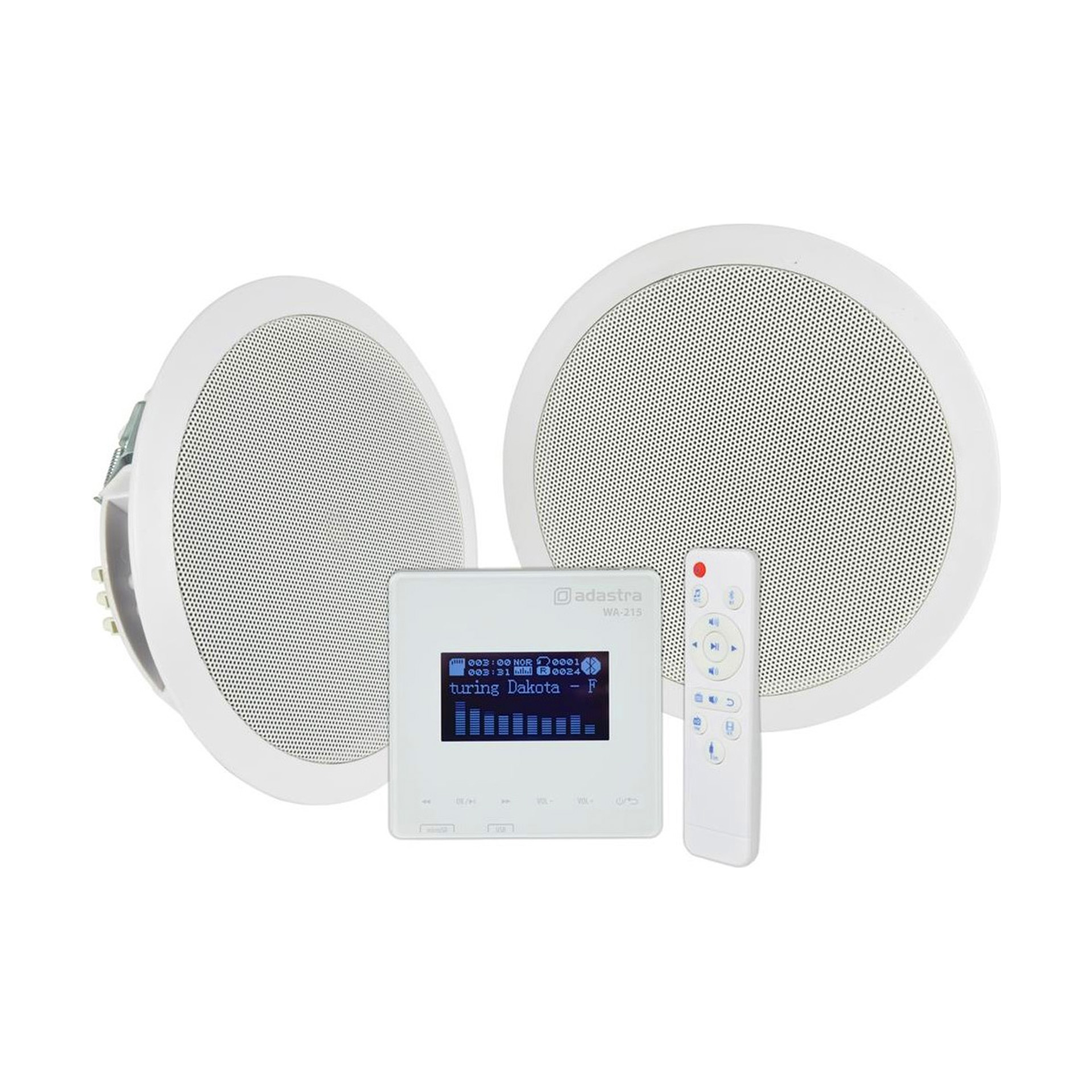 Sistema de Som Bluetooth/SD/FM/USB Adastra