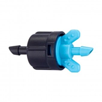 Gotejador Interlinha Micro Rega 4L/h Polietileno Blister 10 Aqua Control