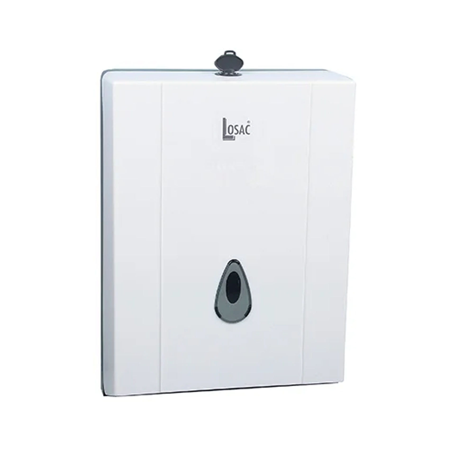 Dispensador Papel Zig Zag ABS Branco Losac