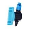 Estaca com Aspersor Jet 360 Micro Rega 63L/h 2,90M Polietileno Aqua Control Kit 1