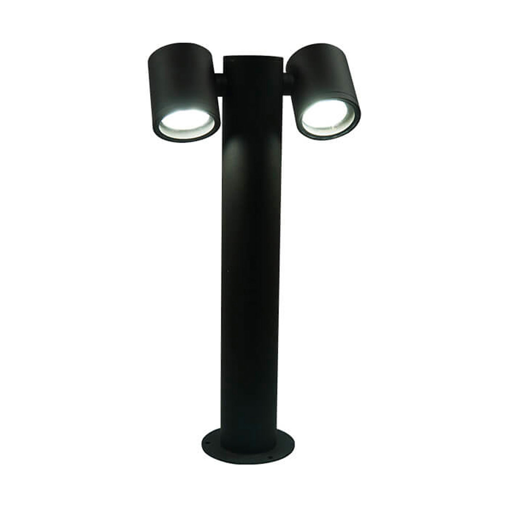 Candeeiro de Jardim Duplo de Alumínio