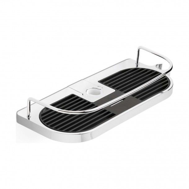 Estante para Duche 30.5x6.5x12cm Inox Tatay