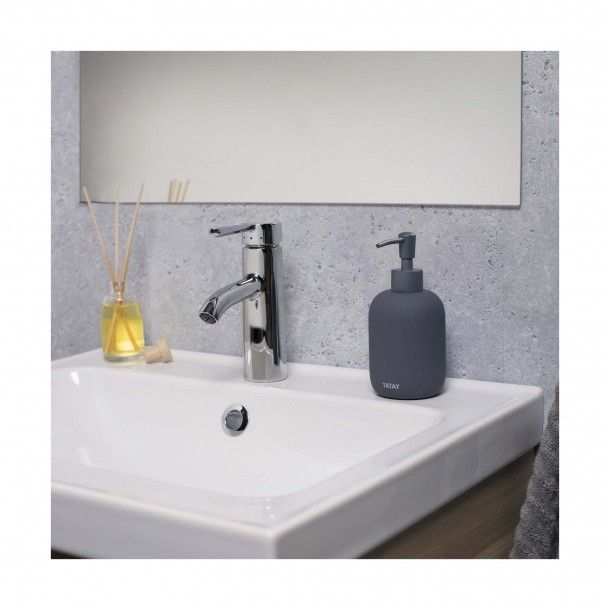 Porta Escovas Soft Cinza Tatay Porta Escovas Soft Cinza Tatay