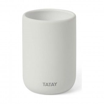 Porta Escovas Soft Branco Tatay