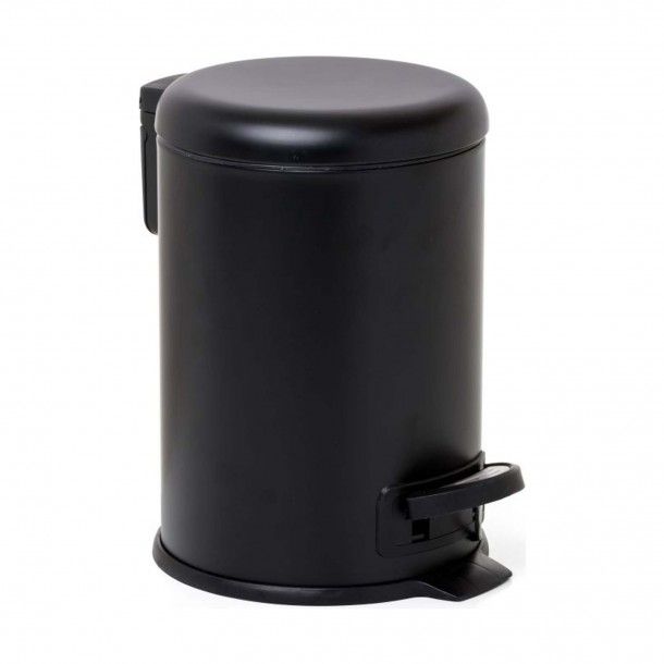 Balde de Lixo WC Nordic Preto 3L Tatay