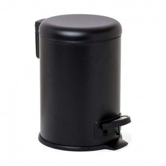 Balde de Lixo WC Nordic Preto 3L Tatay