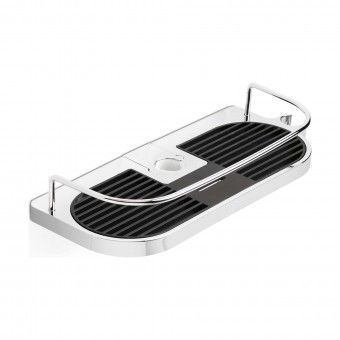 Estante para Duche 30.5x6.5x12cm Inox Tatay