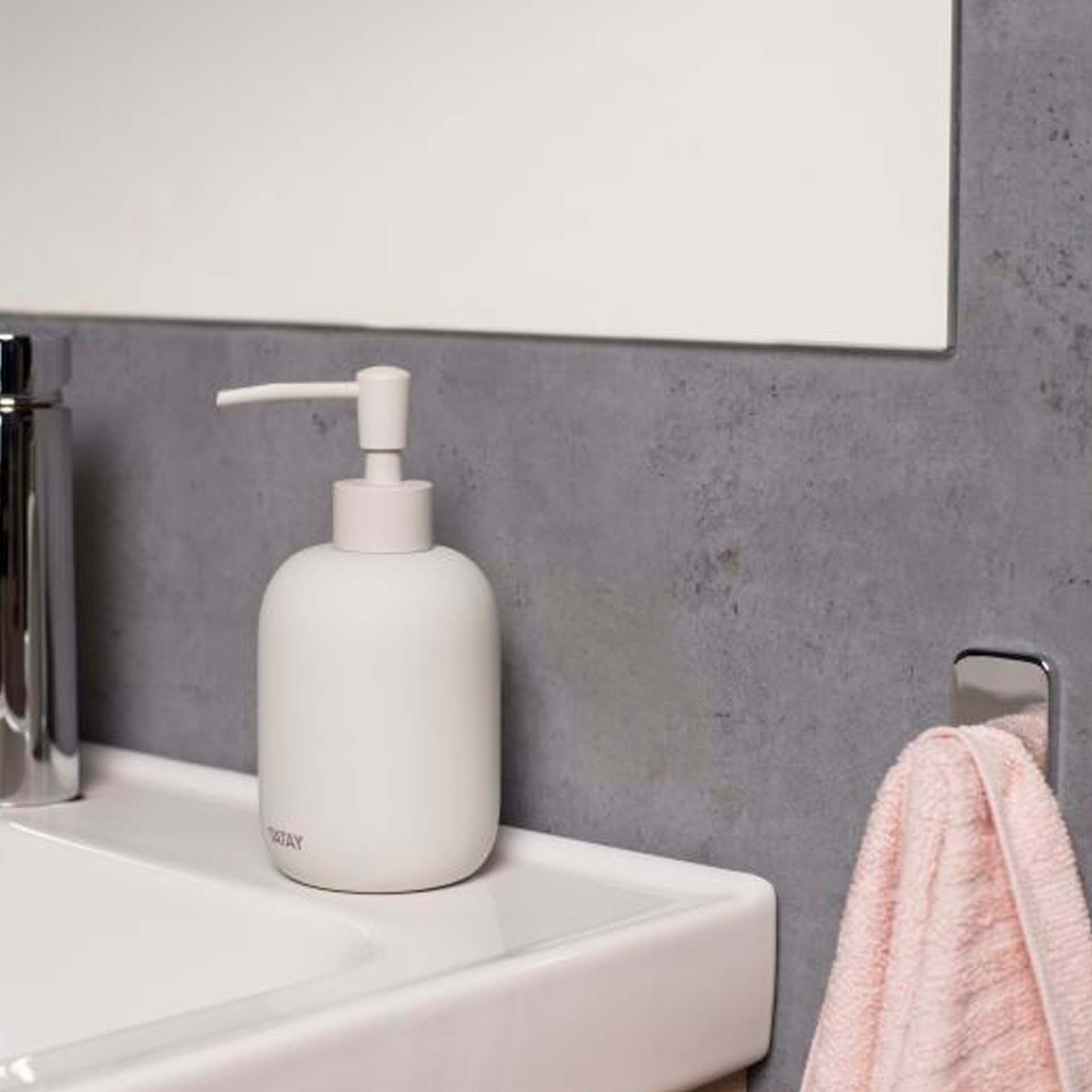 Doseador de Sabão Líquido Soft Branco Tatay