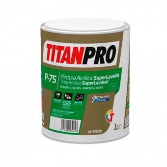 Tinta Acrlica Super Lavvel P-75 Base Neutra 1L Titan Pro