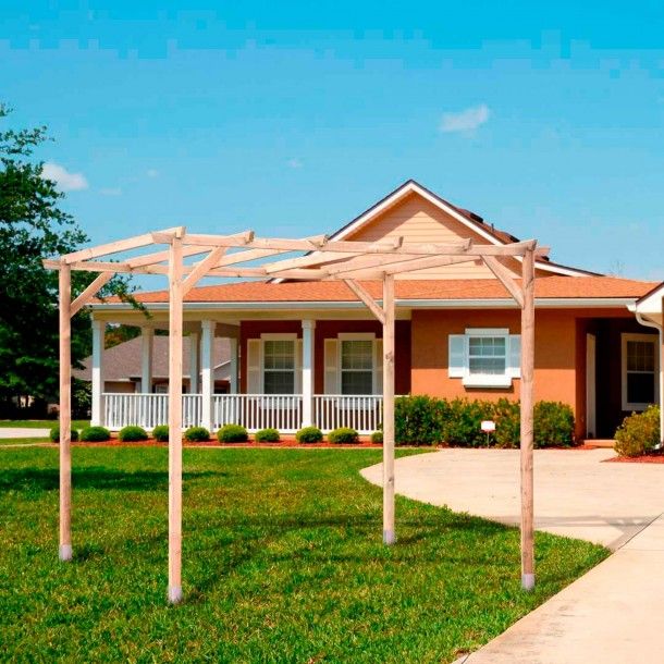 Kit Pérgola Madeira 300x250cm Catral Kit Pérgola Madeira 300x250cm Catral