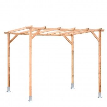 Kit Prgola Madeira 300x250cm Catral