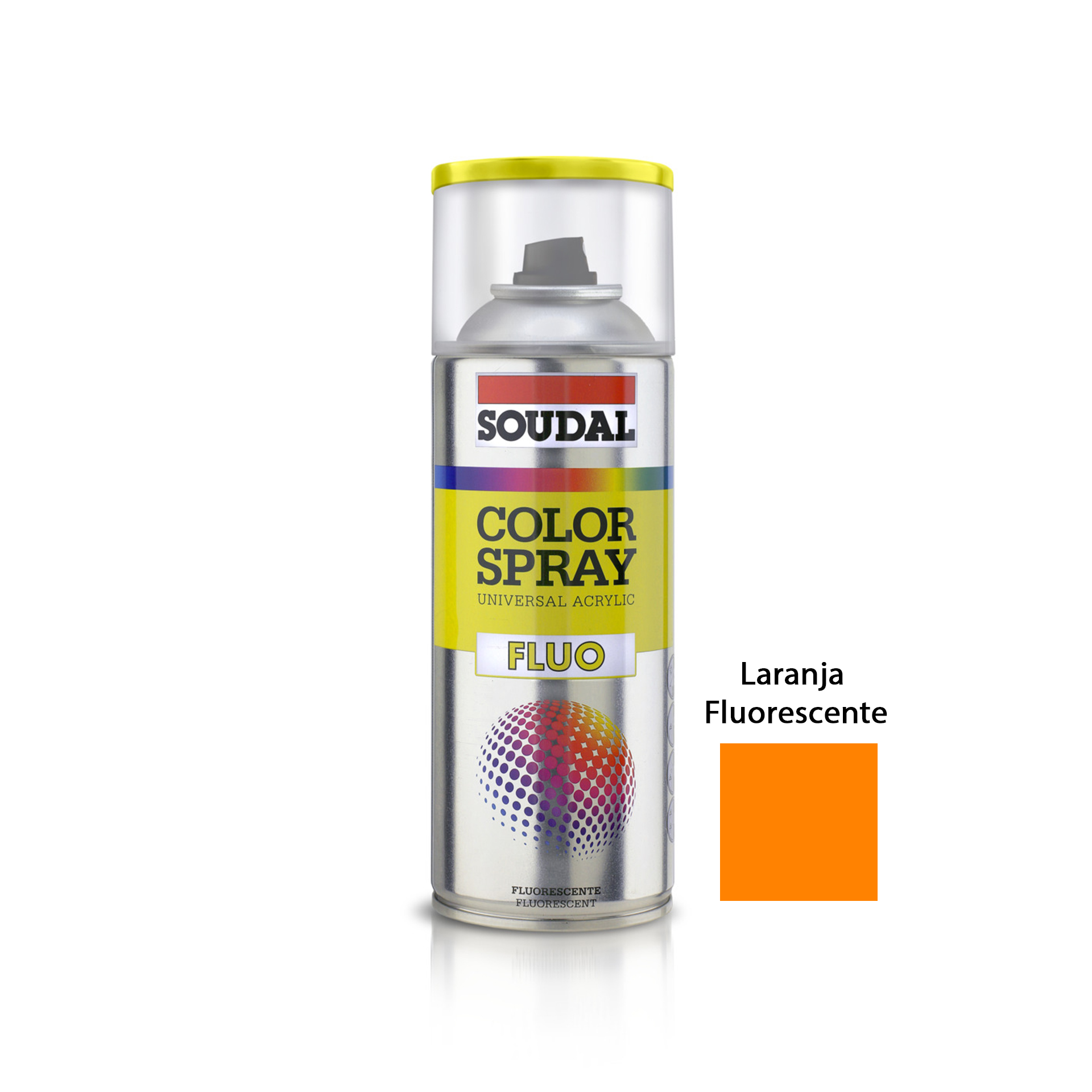 Spray Multisuperfícies Fluorescente Soudal 400ml