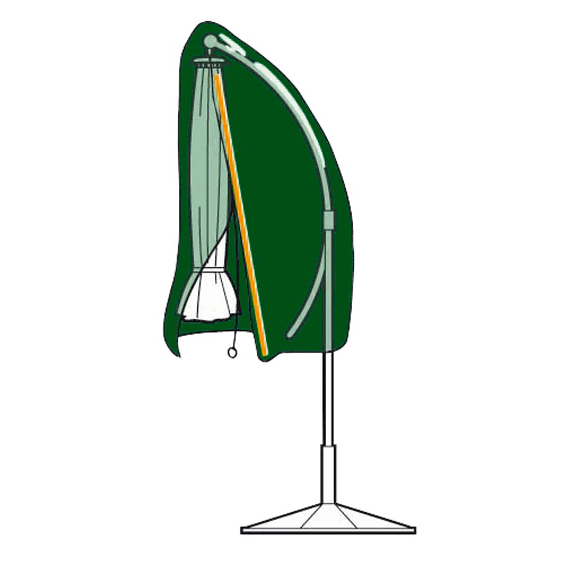 Capa de Proteção Cobre Guarda-Sol 70x302cm Aqua Control