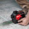 Nível a Laser Verde 38M M123PLKIT-401P Milwaukee Nível a Laser Verde 38M M123PLKIT-401P Milwaukee