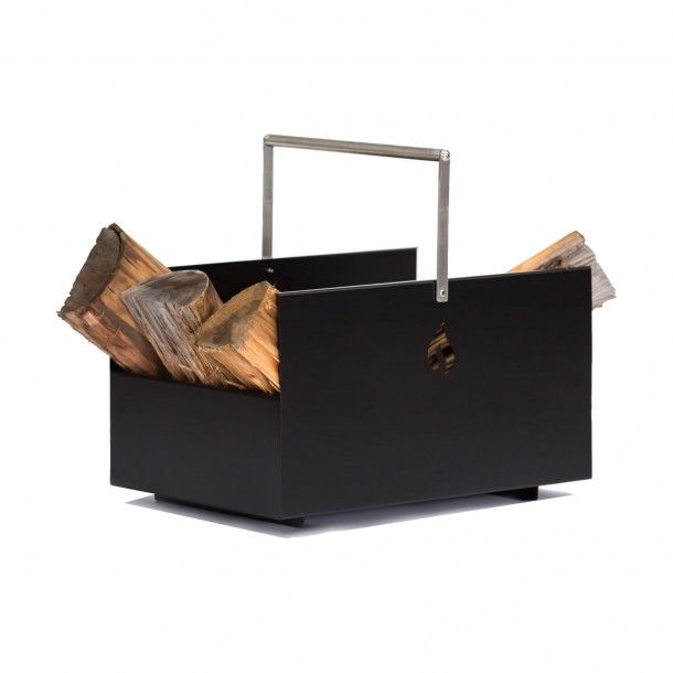 Cesto de Lenha Moderno Retangular Cesto de Lenha Moderno Retangular