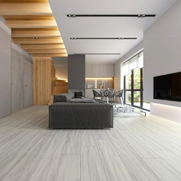 Pavimento 15x75cm Oak Tortora Gresart