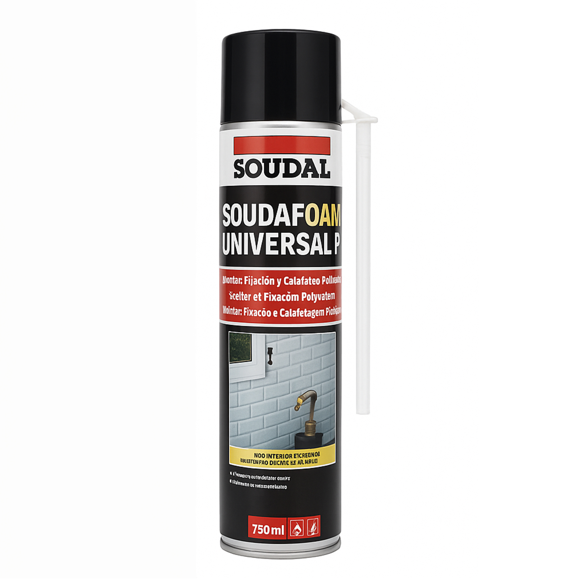 Espuma Poliuretano Manual ProFoam 750ml Soudal