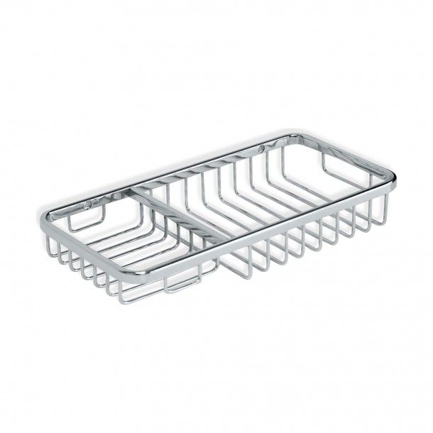 Saboneteira Krom 25.5x12x4cm Inox Tatay