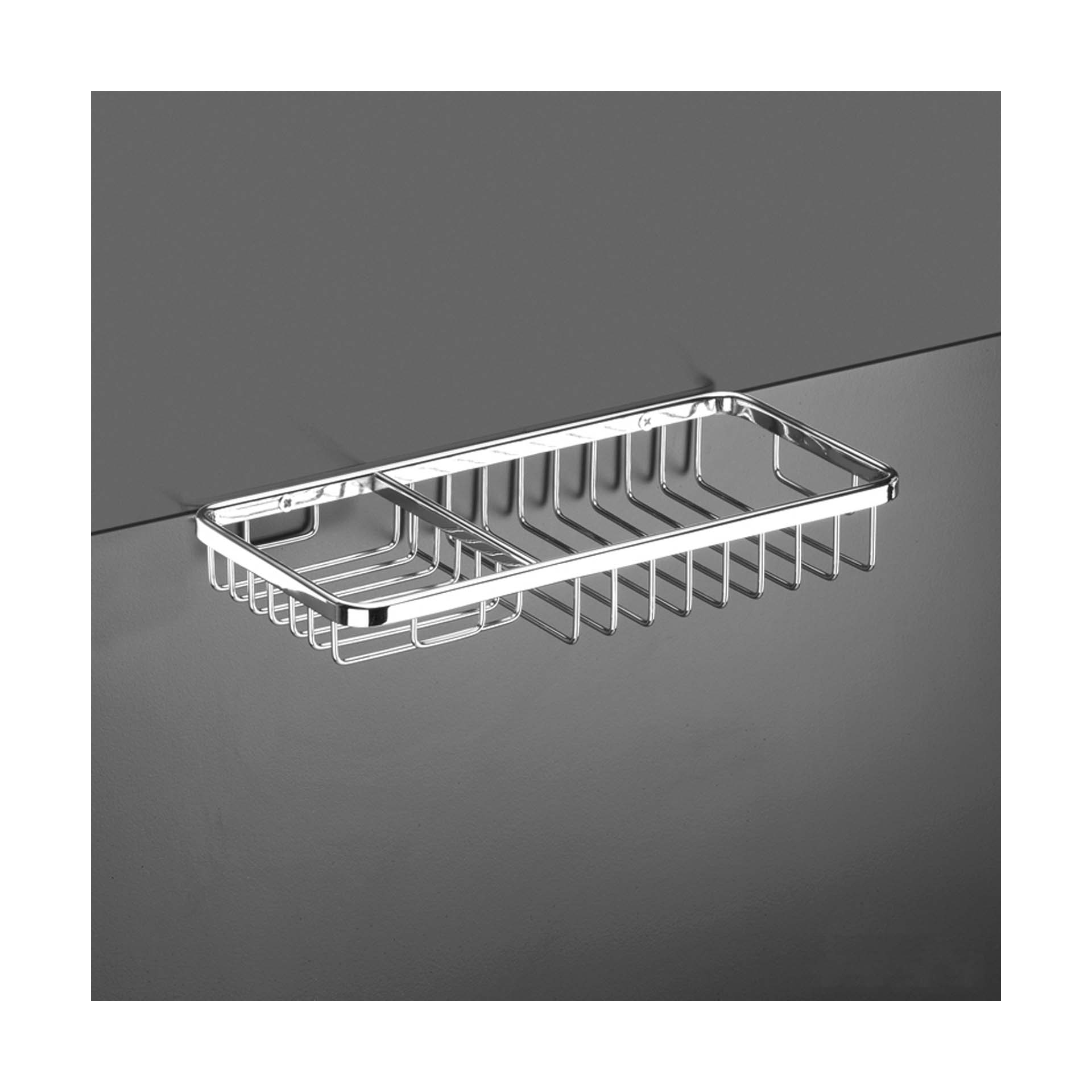 Saboneteira Krom 25.5x12x4cm Inox Tatay