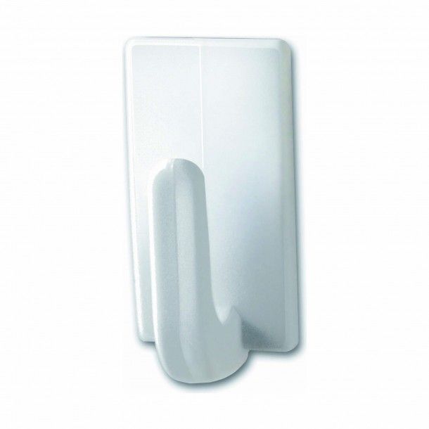 Cabide de Parede Adesivo 21x45x17mm PVC Branco Tesa 3 Uni Cabide de Parede Adesivo 21x45x17mm PVC Branco Tesa 3 Uni