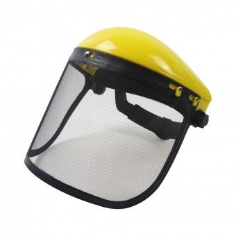 Viseira de Proteção com Rede Metálica Viseira de Proteção com Rede Metálica