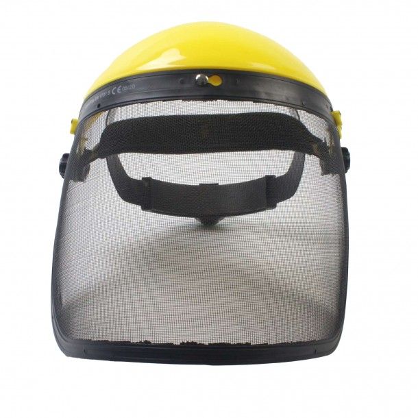 Viseira de Prote��o com Rede Met�lica